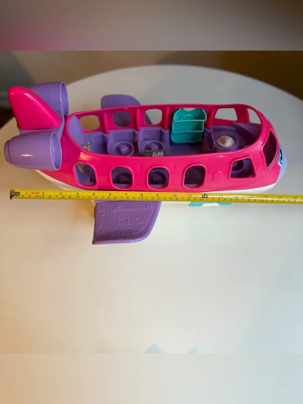 Fisher-Price Little Peoplet Barbie Musical Airplane Lights & Sounds Working